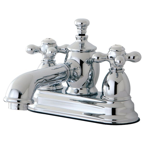 KS7001AX 4" Centerset Bathroom Faucet, Polished Chrome